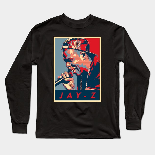 Jay-Z Long Sleeve T-Shirt by Girladies Artshop